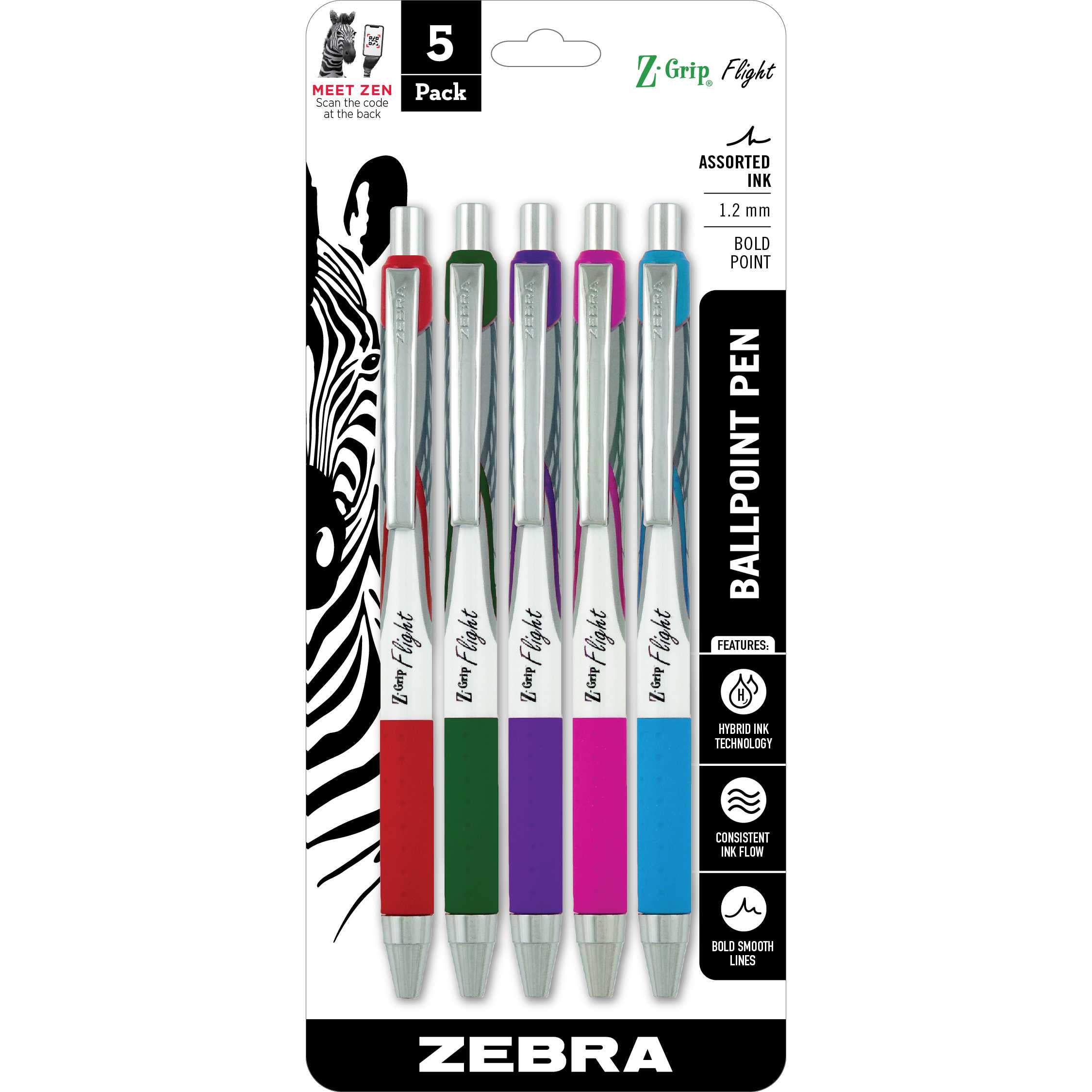 21905_Z-Grip_Flight_Retractable_Ballpoint_1.2mm_Fashion_Asst_5pk_-disc2020_508a46ad-72a4-4c8a-834c-c8509cc61c99